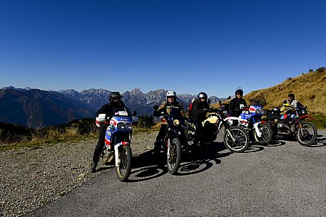 Bikers on Monte Zoncolan